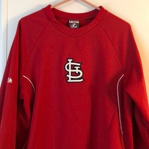St. Louis Cardinals Pullover - MLB Authentic
